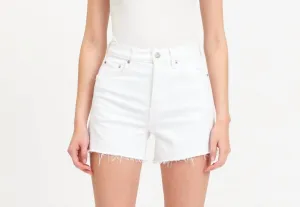 Bottom Line High Rise Vintage Short In Marshmallow