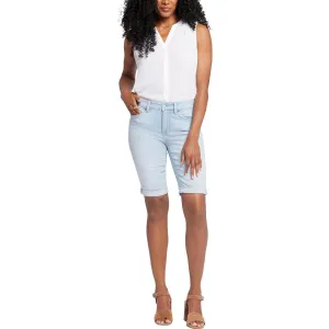 Briella Womens Distressed Denim Denim Shorts