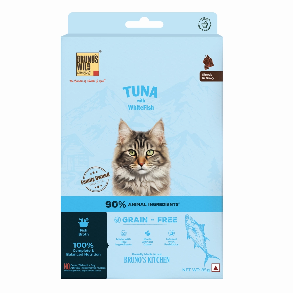 Bruno's Wild Essentials Tuna with Whitefish Cat Wet Food