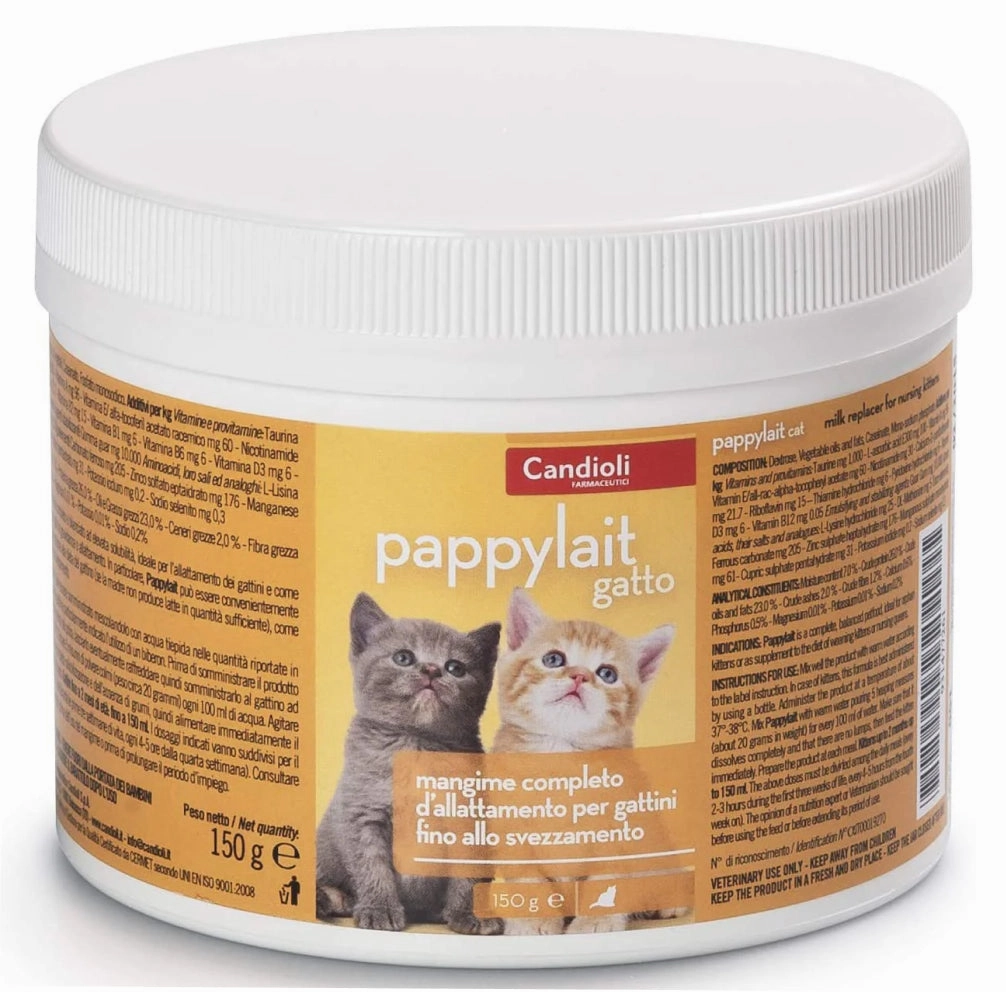 Candioli Pappylait Weaning Supplement for Cats (150g)