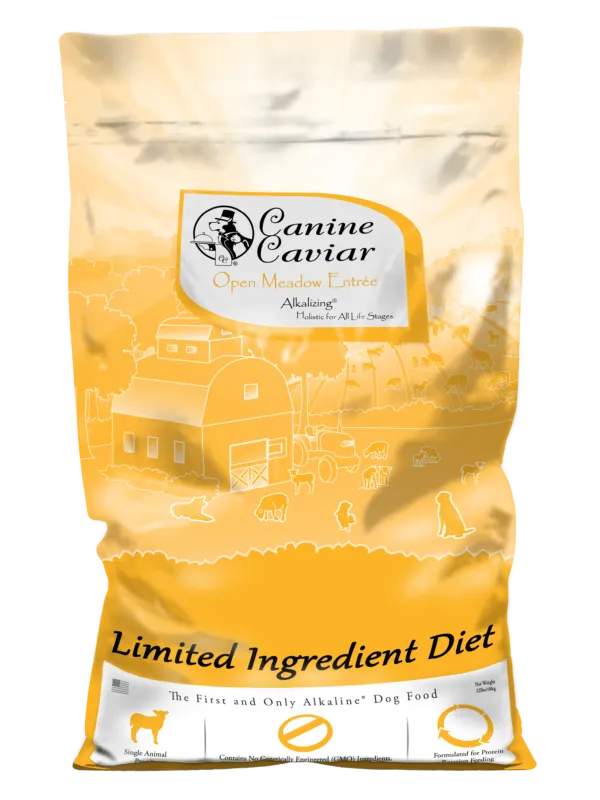 Canine Caviar Open Meadow Limited Ingredient Alkaline Entre All Life Stages Dry Dog Food