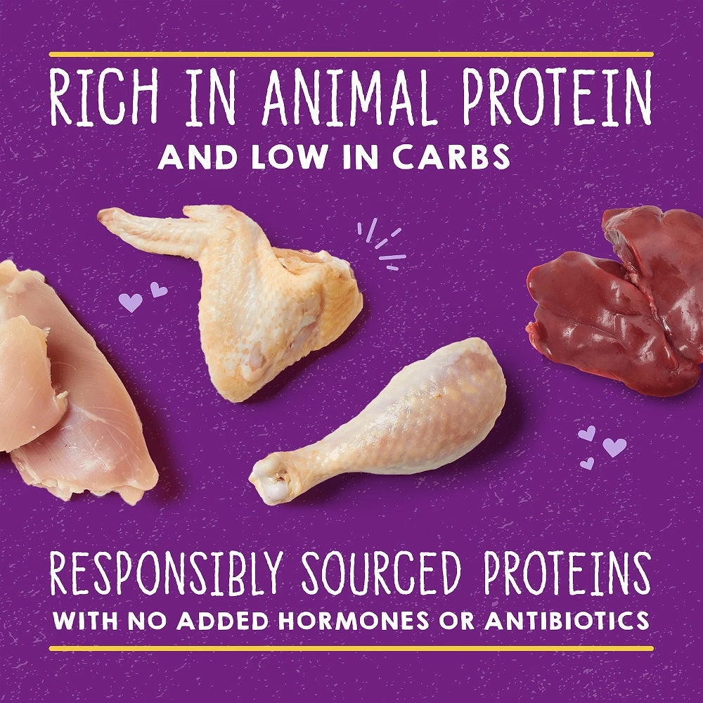 Carnivore Cravings Chicken & Chicken Liver 100% Complete Balance Diet Recipe Wet Cat Can