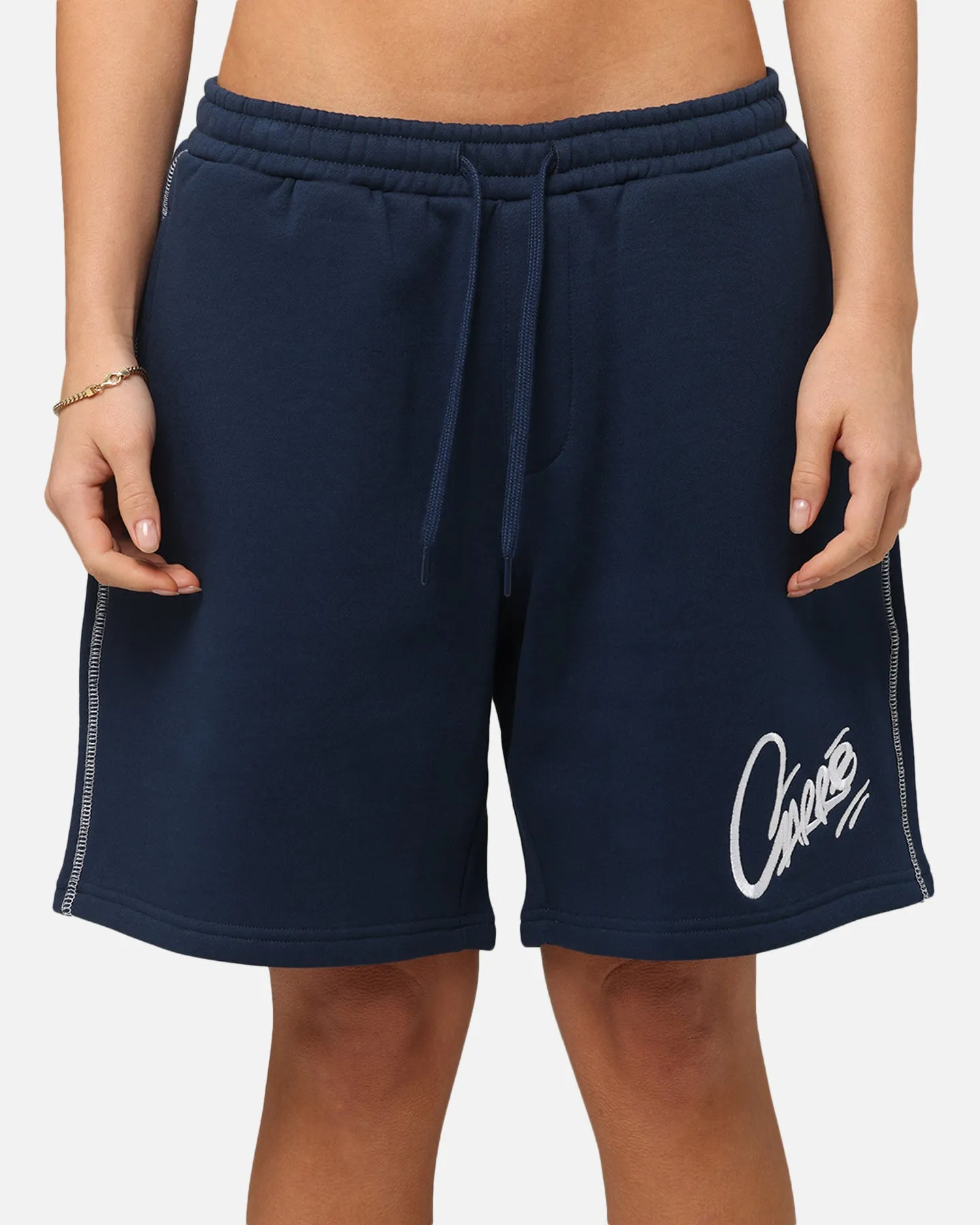 Carre Corrupt Sweat Shorts Navy