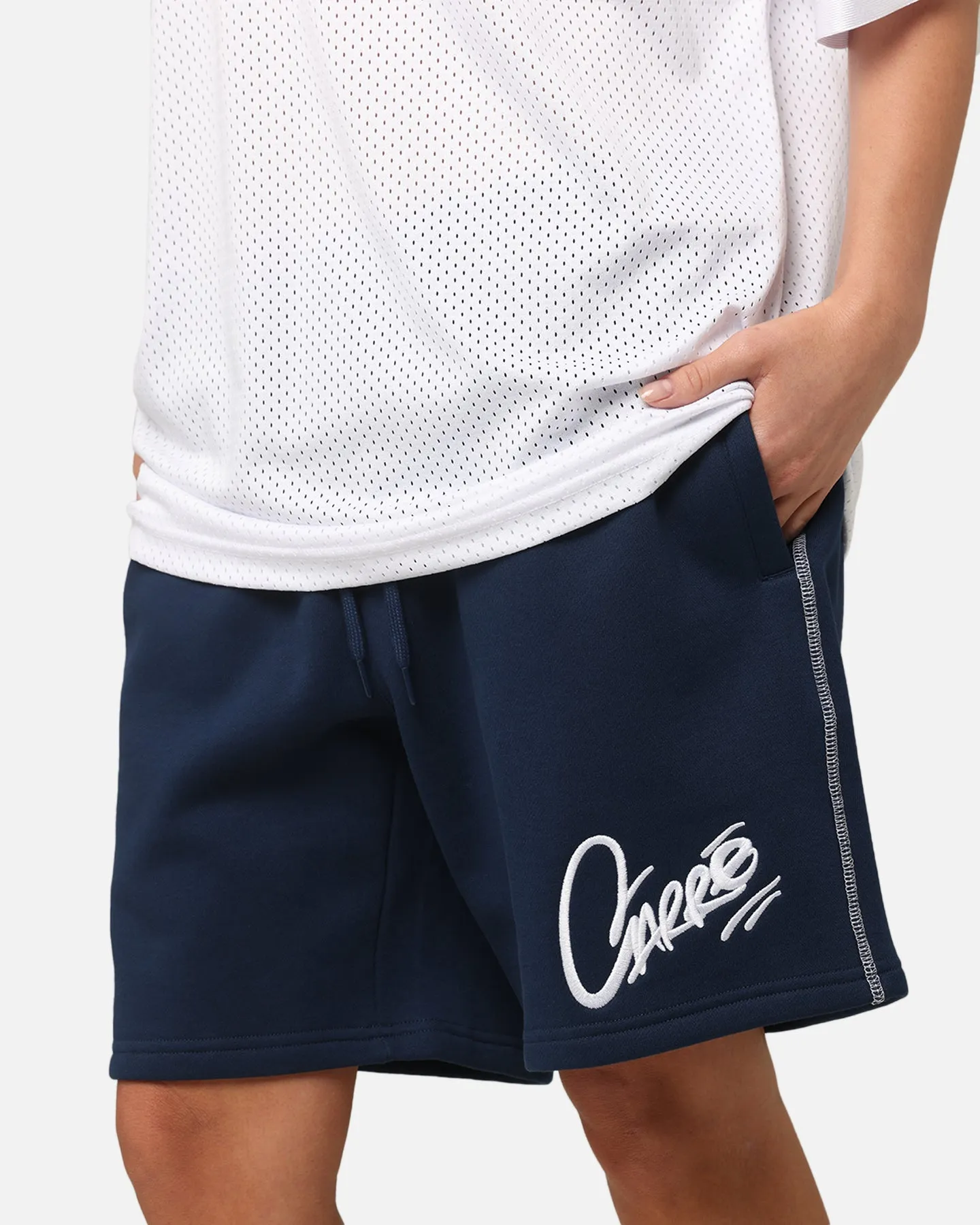 Carre Corrupt Sweat Shorts Navy
