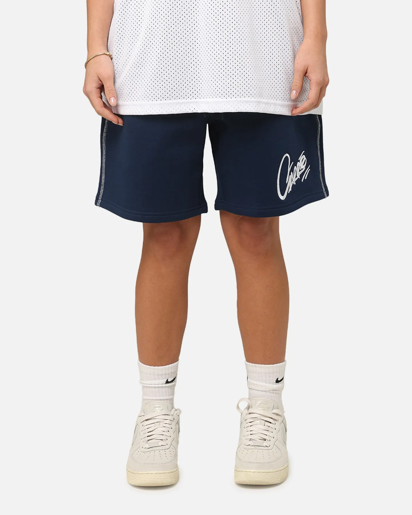 Carre Corrupt Sweat Shorts Navy