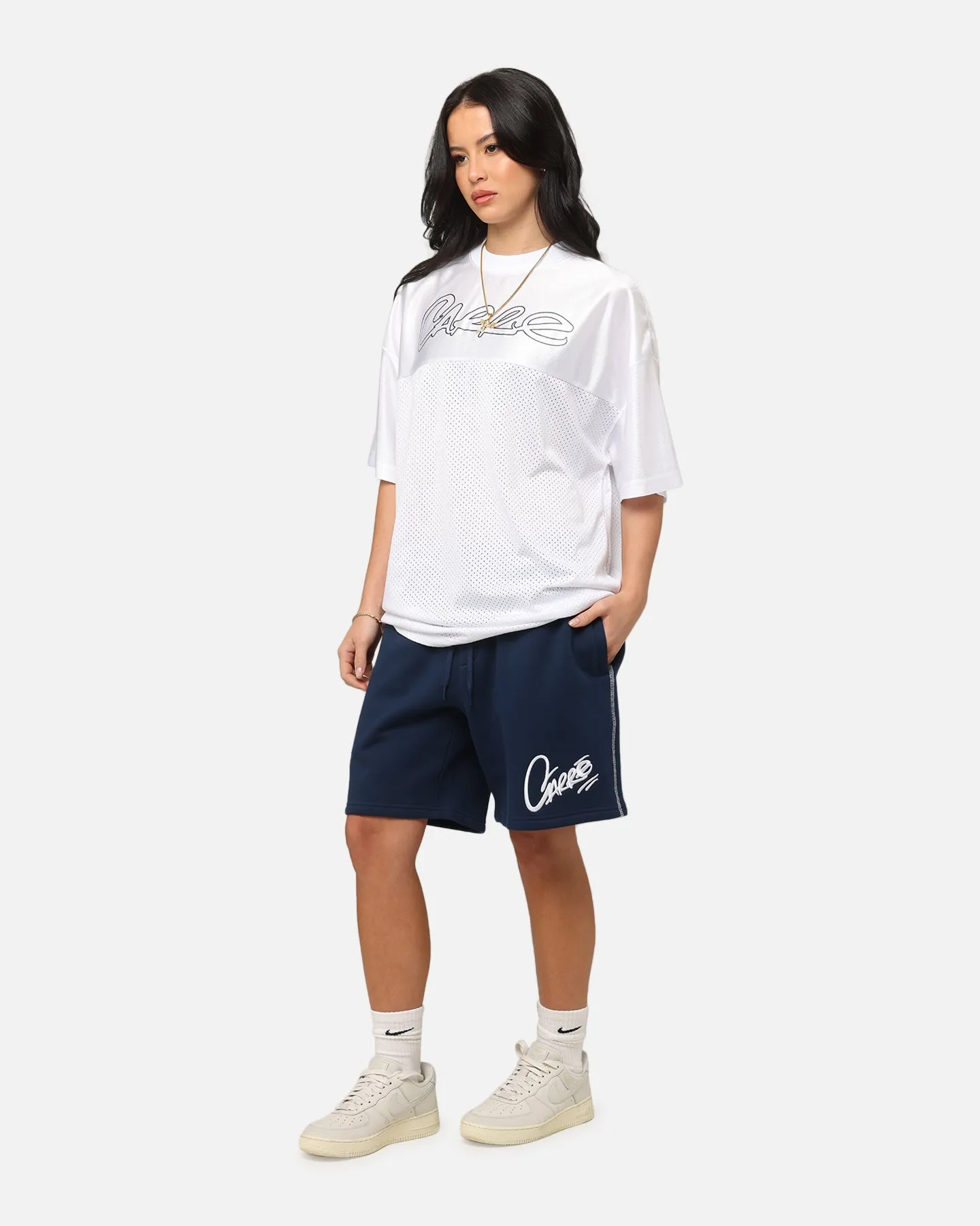 Carre Corrupt Sweat Shorts Navy