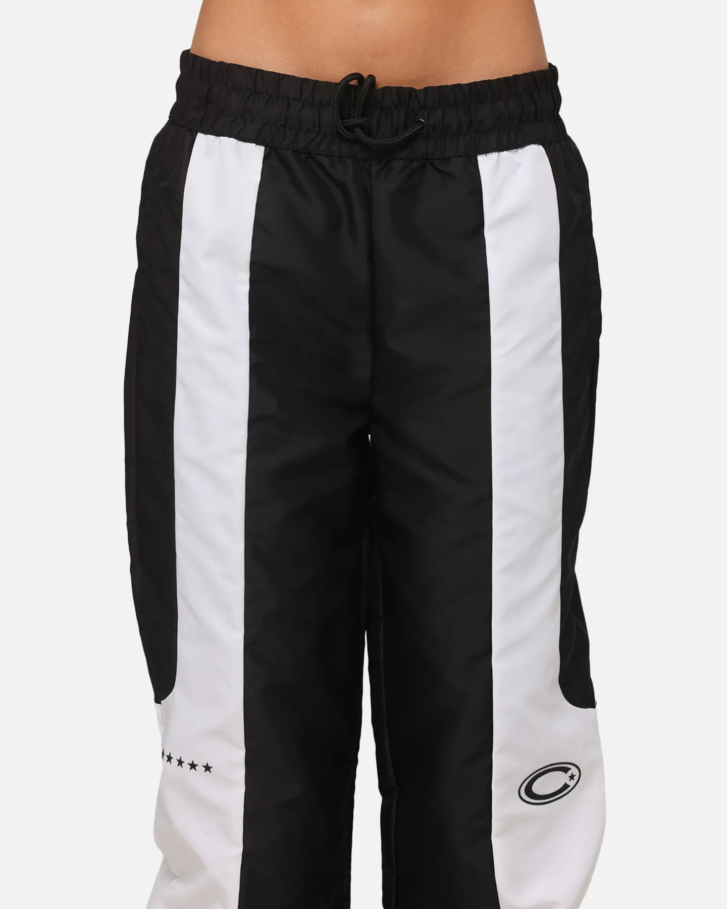 Carre Empire Panelled Trackpant Black/White