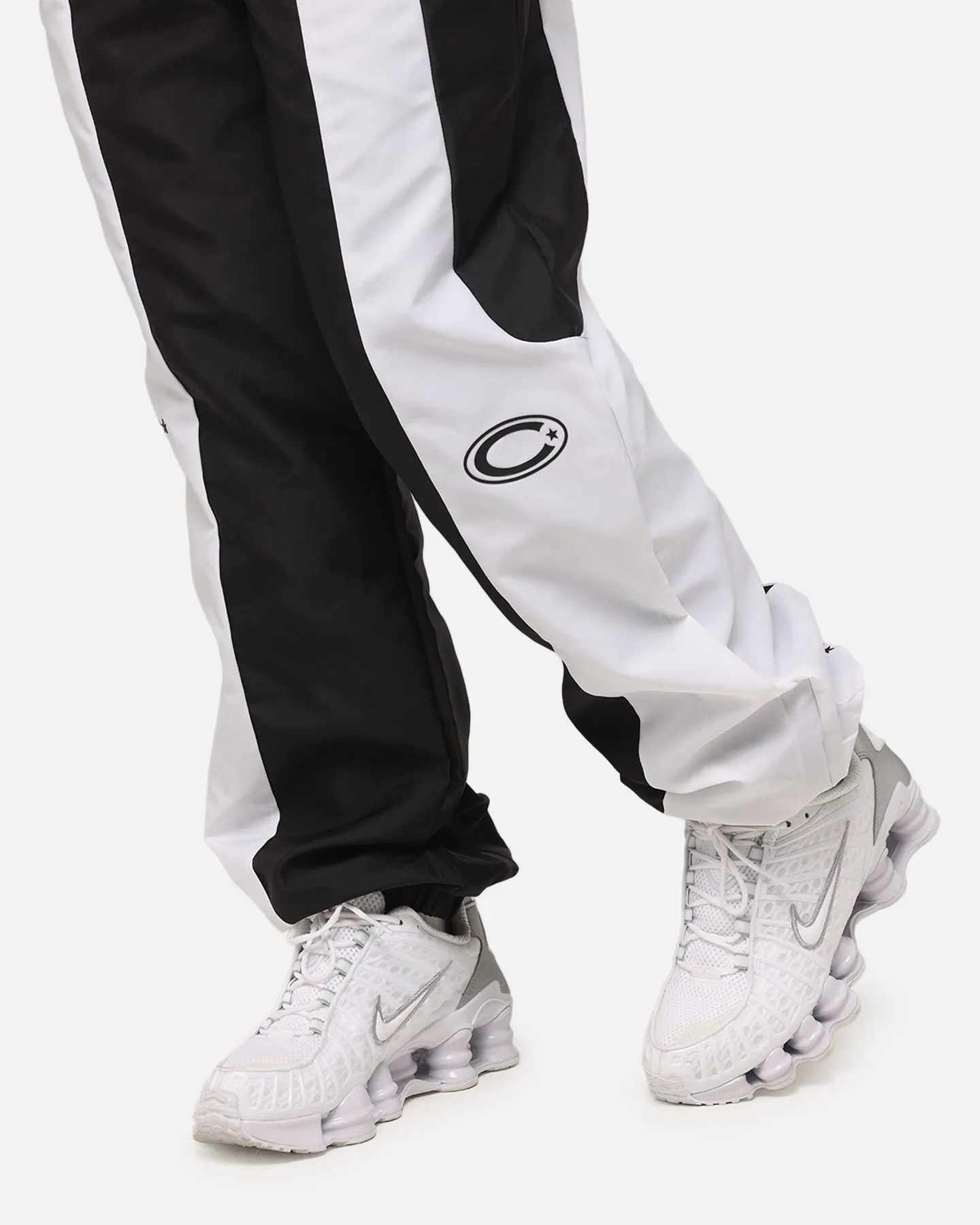 Carre Empire Panelled Trackpant Black/White