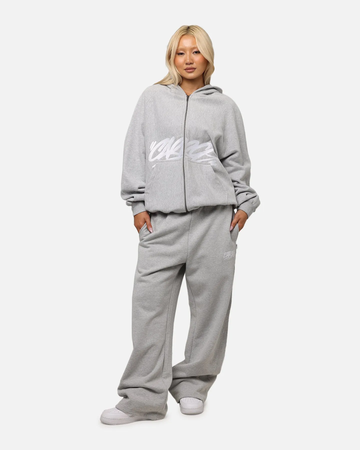 Carre Grit Trackpants Grey Marle