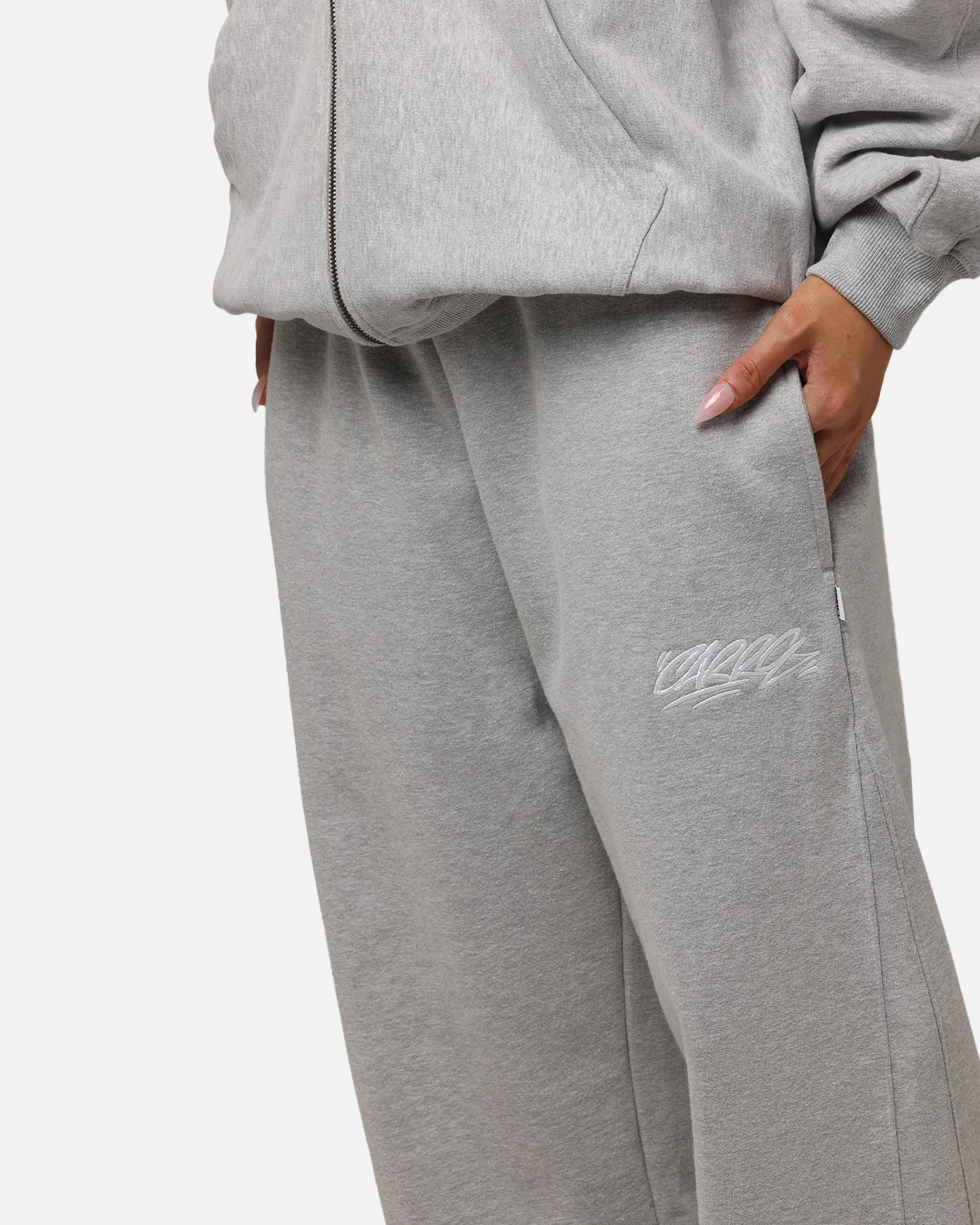 Carre Grit Trackpants Grey Marle
