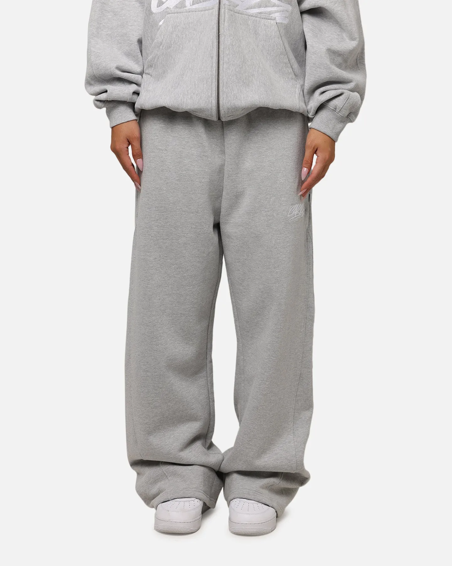 Carre Grit Trackpants Grey Marle