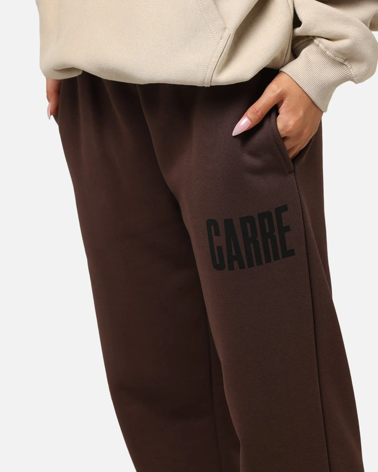 Carre Premium Essentials Track Pant Chocolate