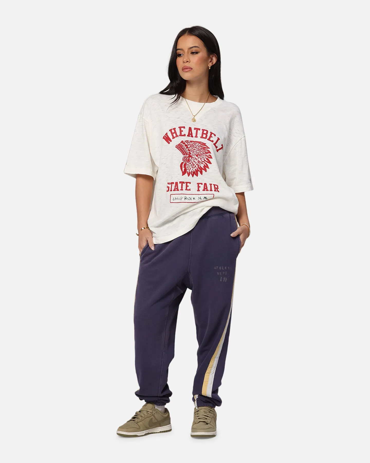 Champion 50's P.E Warm Up Sweatpants Athletic Navy