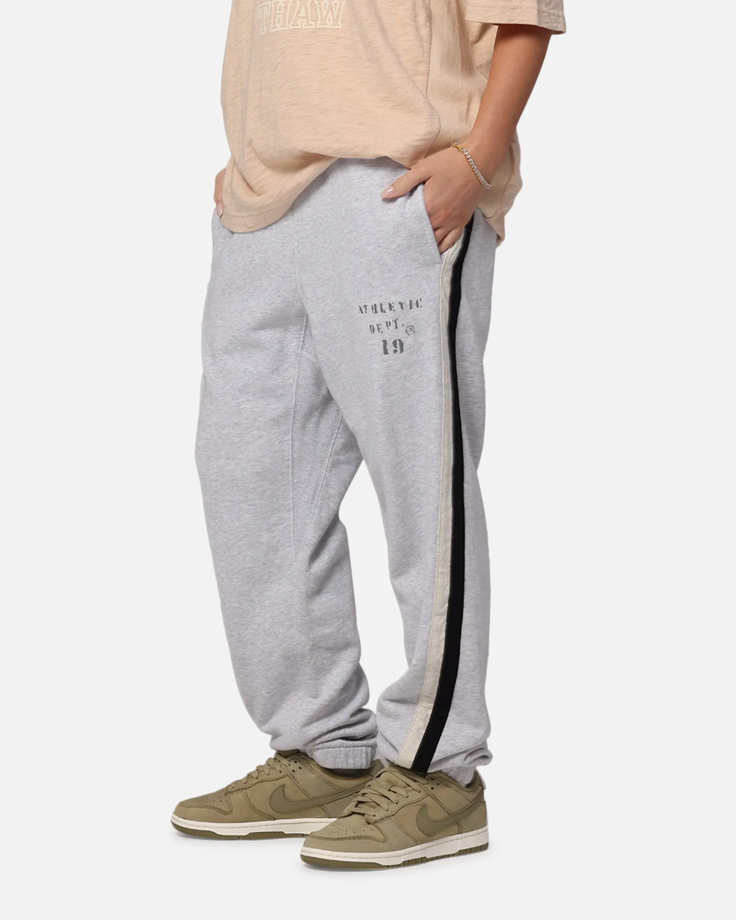 Champion 50's P.E Warm Up Sweatpants Oatmeal Heather