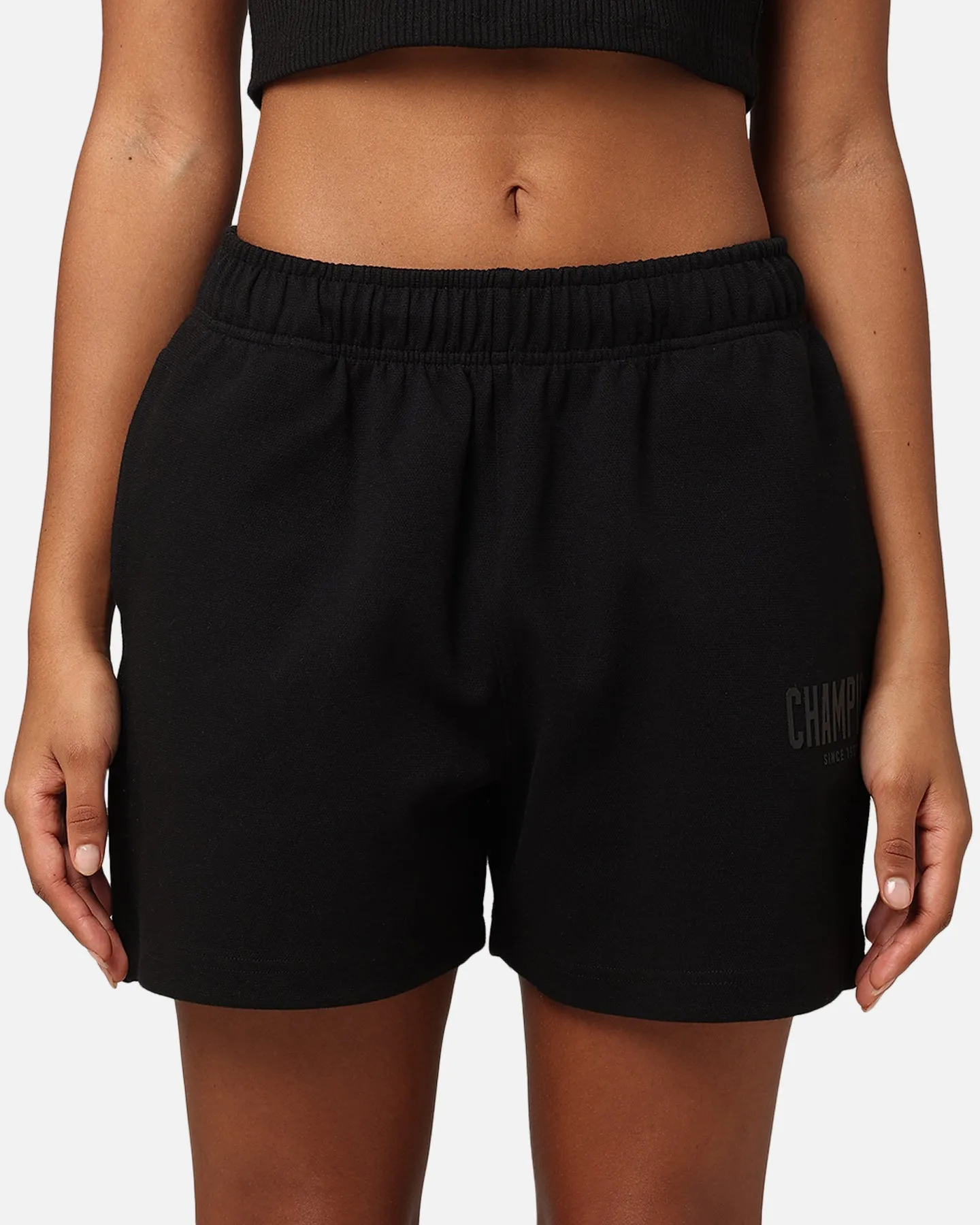 Champion Women's Rochester Base Shorts Black