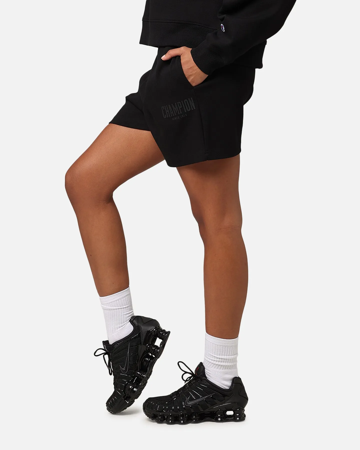 Champion Women's Rochester Base Shorts Black