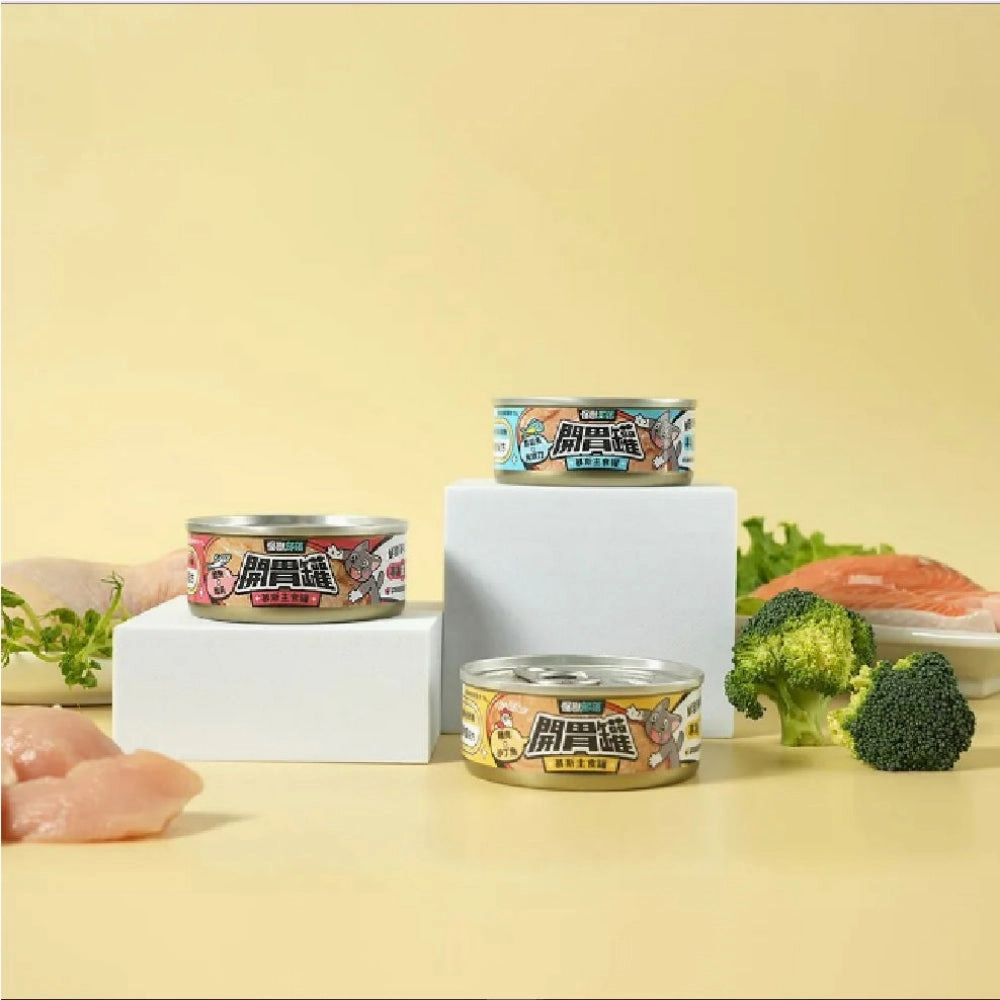 Chicken & Sardines Mousse Complete Balanced Cat Can