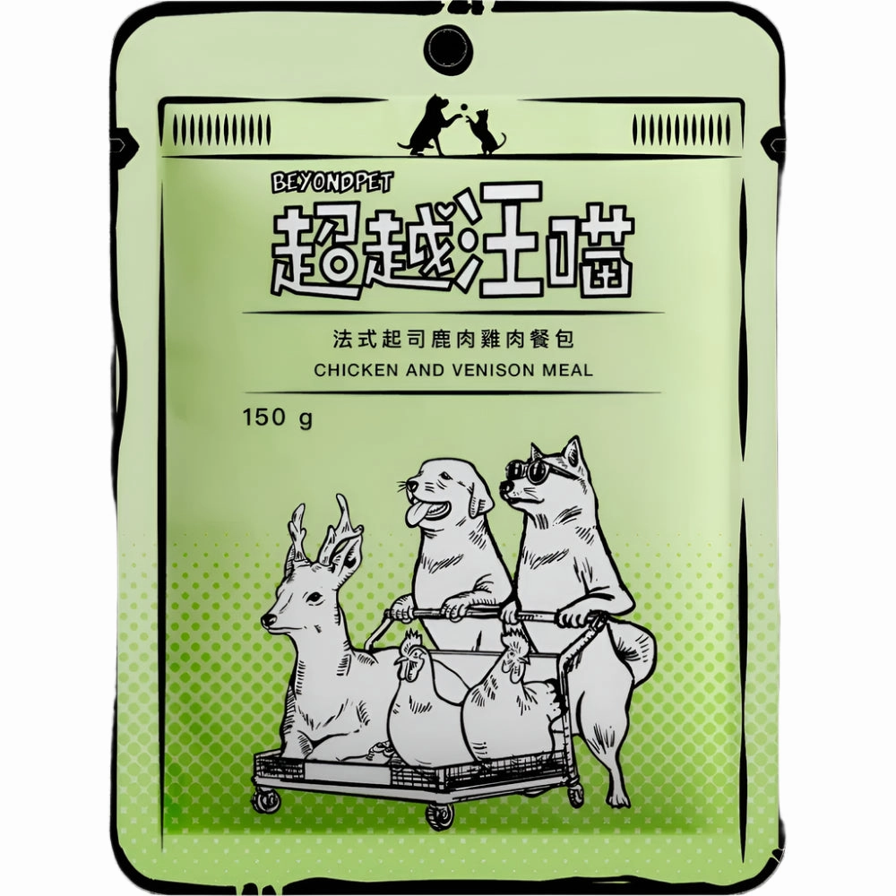Chicken and Venison Pouch for Dogs