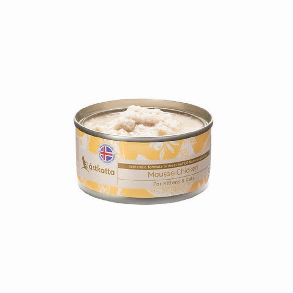 Chicken with Goat Milk Mousse Cat Can