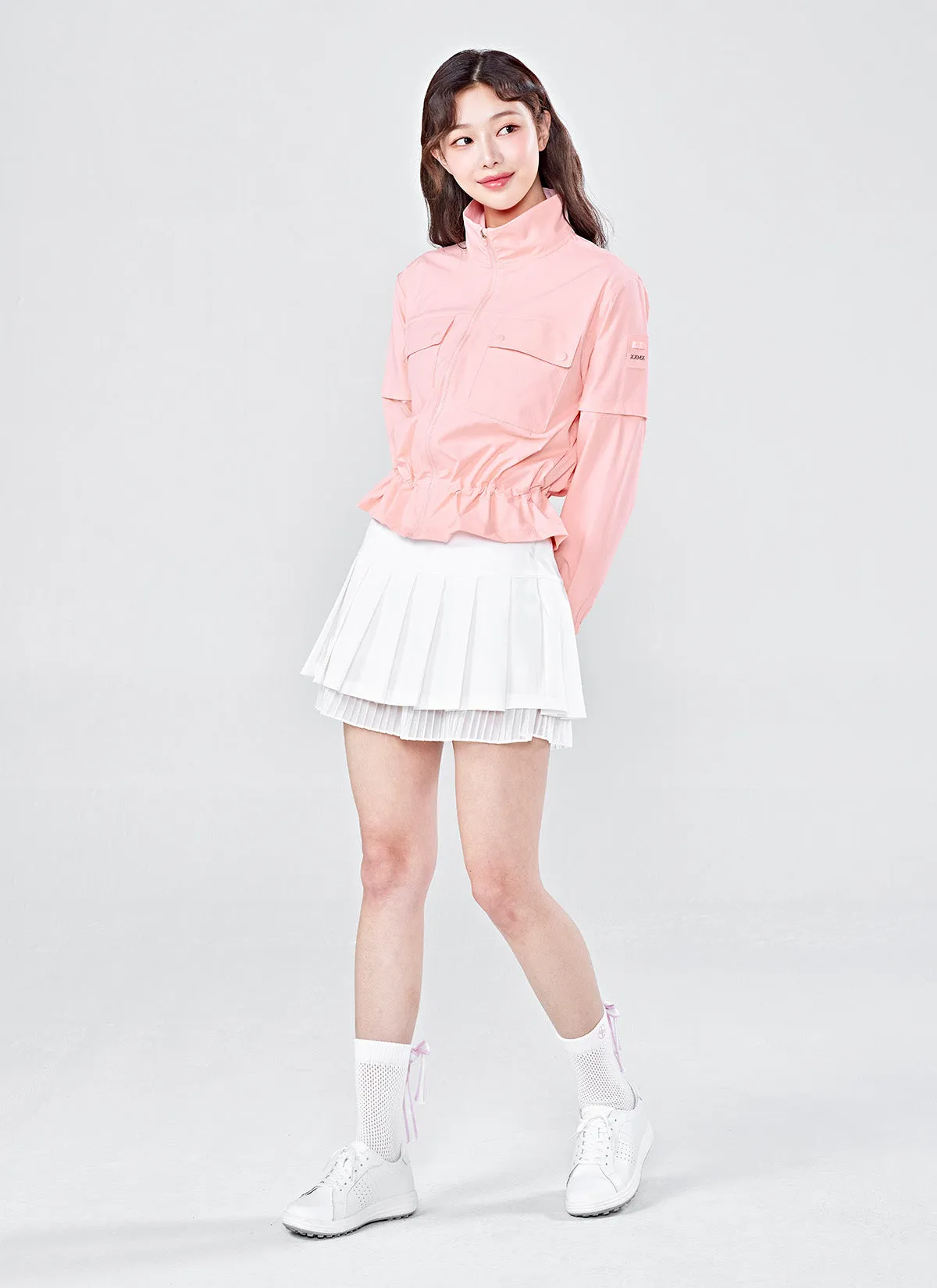 Chiffon Mix Culotte Skirt 2.0