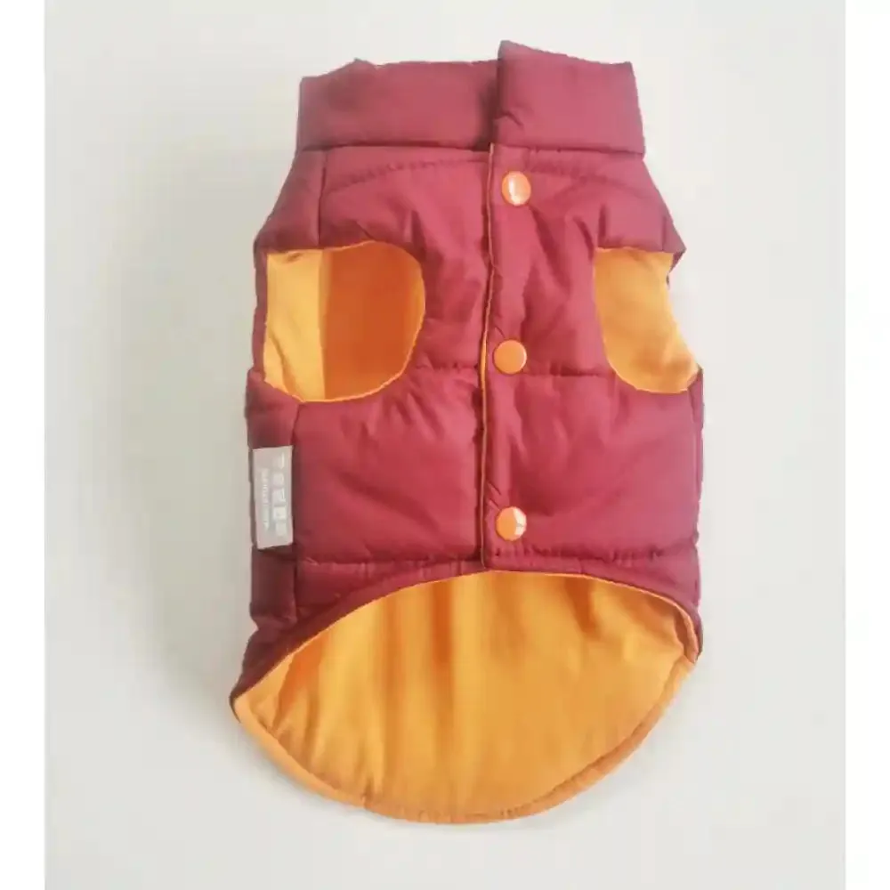Chloe's Home Bergamo Vest Sweatshirt for Dogs (Red)