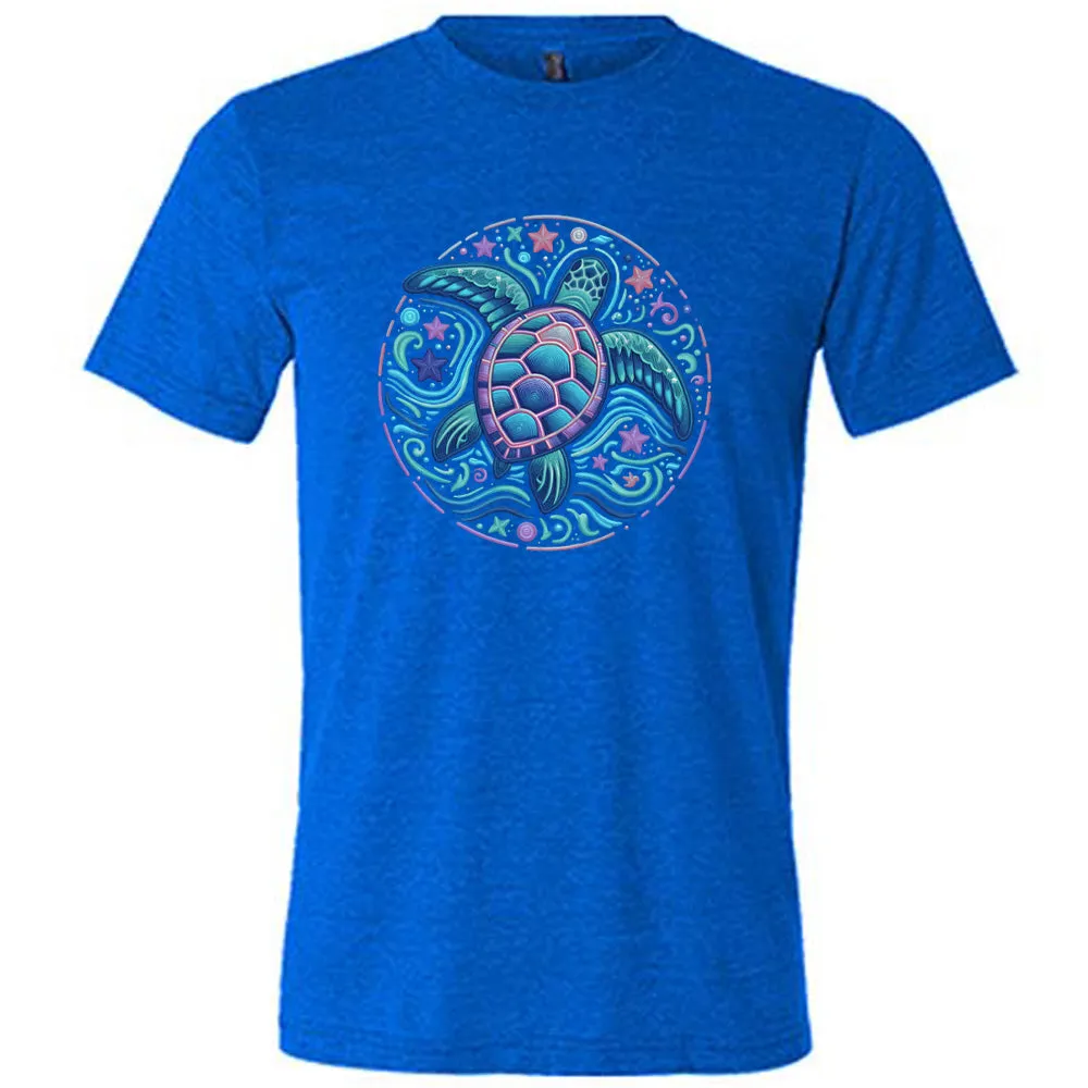 Colorful Turtle Shirt Unisex