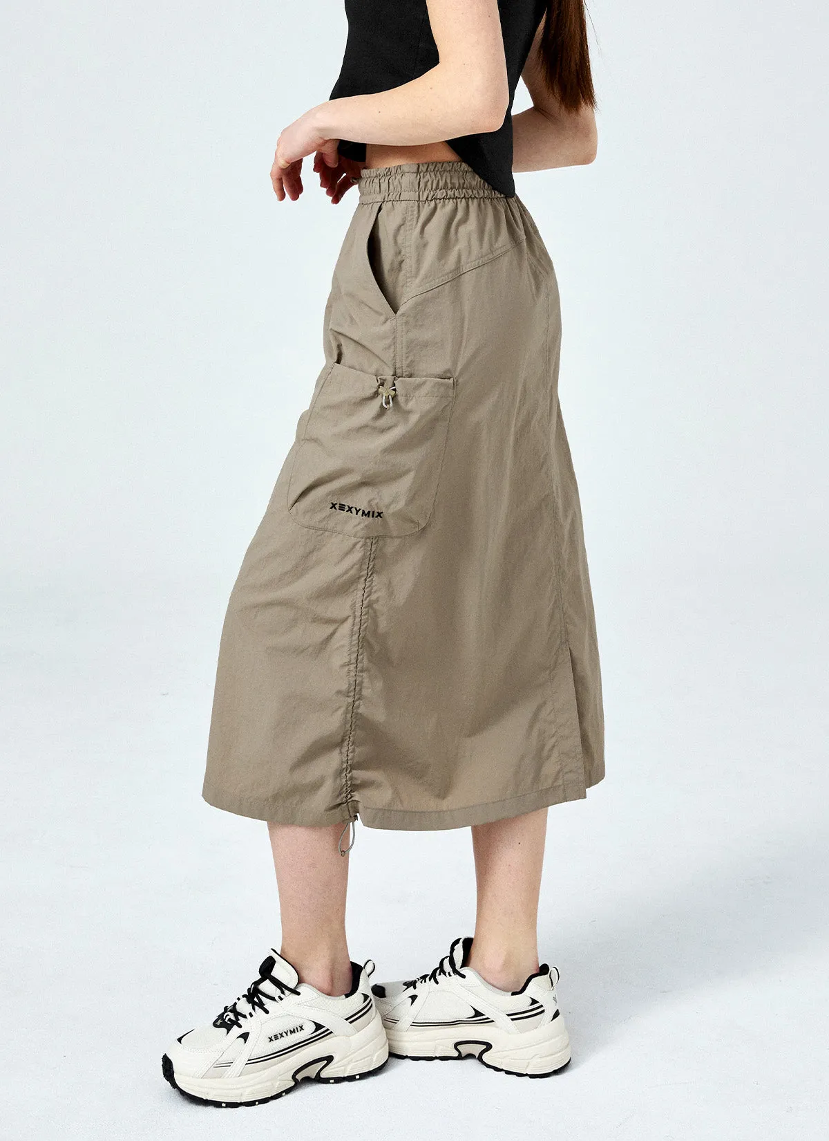 Comfort Utility Cargo Long Skirts