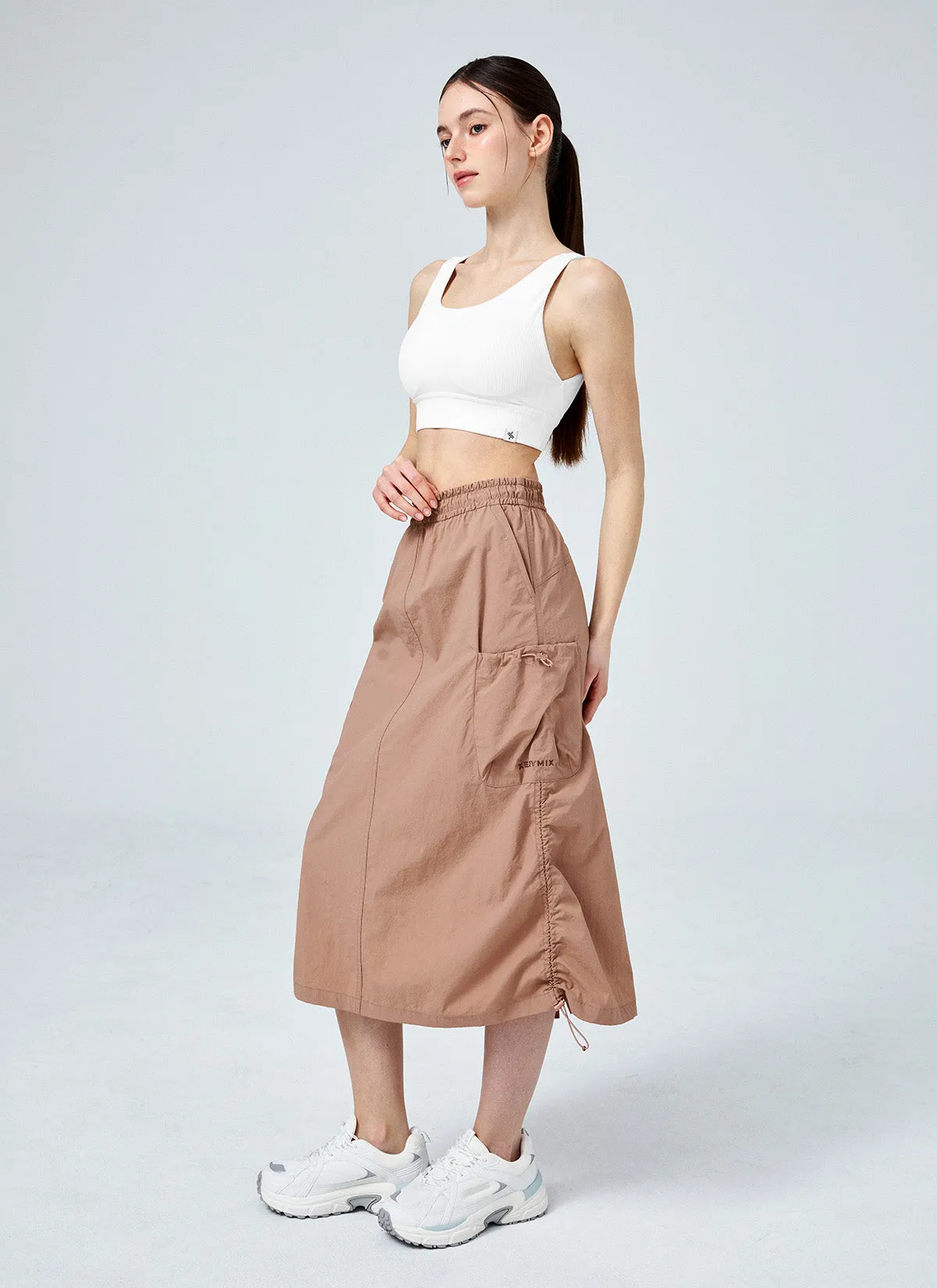 Comfort Utility Cargo Long Skirts