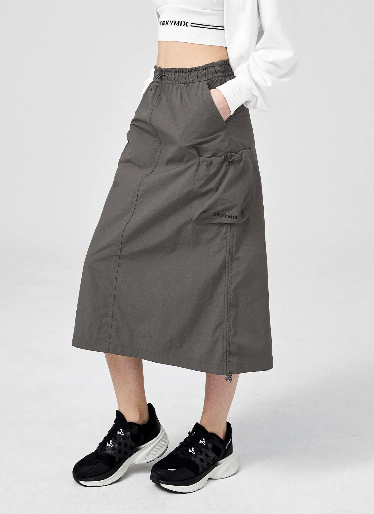 Comfort Utility Cargo Long Skirts