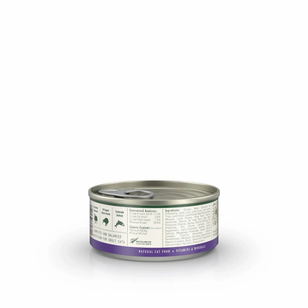 Complete Diet Venison Pate Staple with Green Mussels Adult Cat Can
