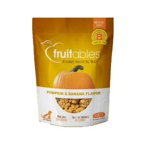 Crunchy Pumpkin & Banana Dog Cookies