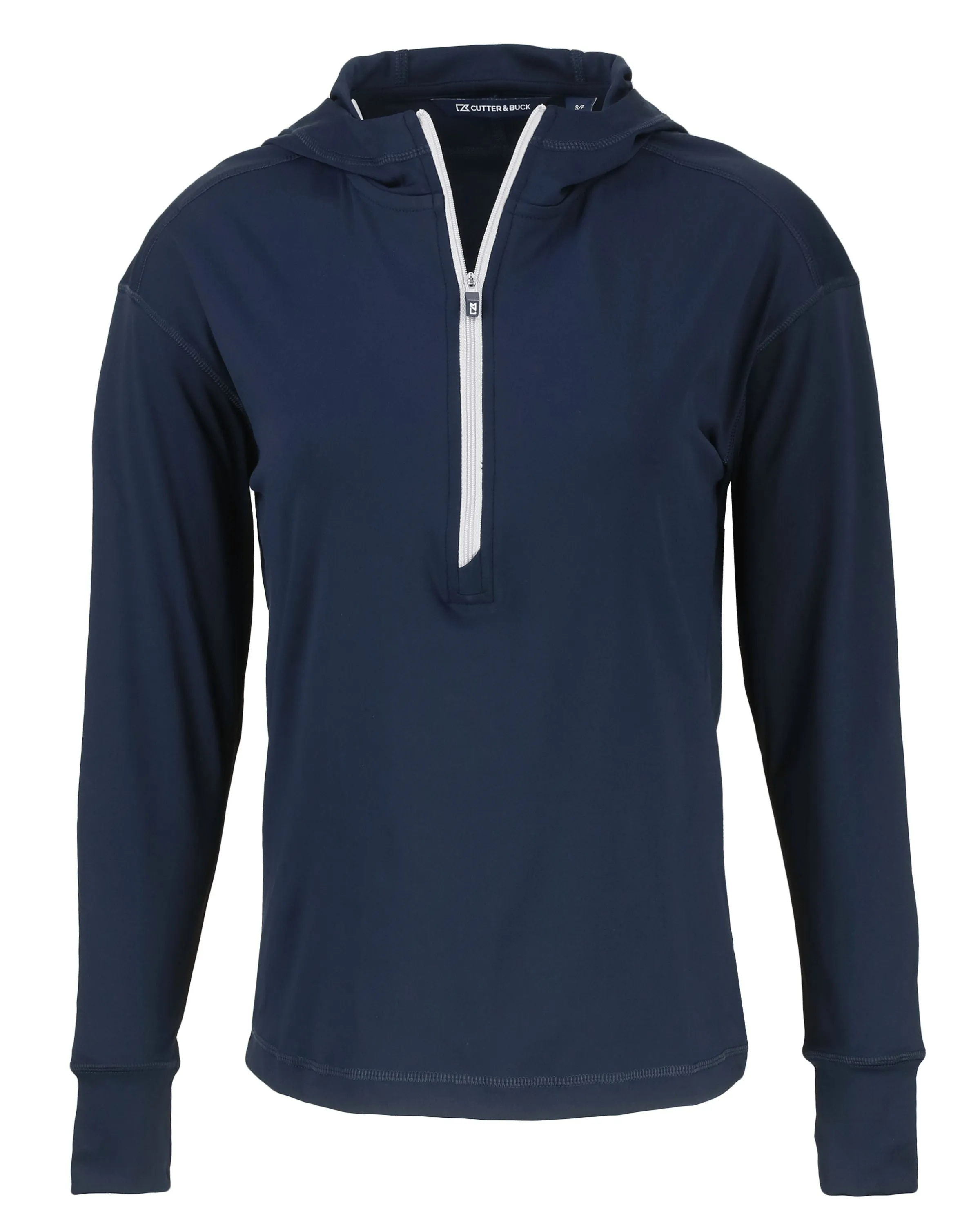 Cutter & Buck Daybreak Eco Recycled Womens Half Zip Hoodie