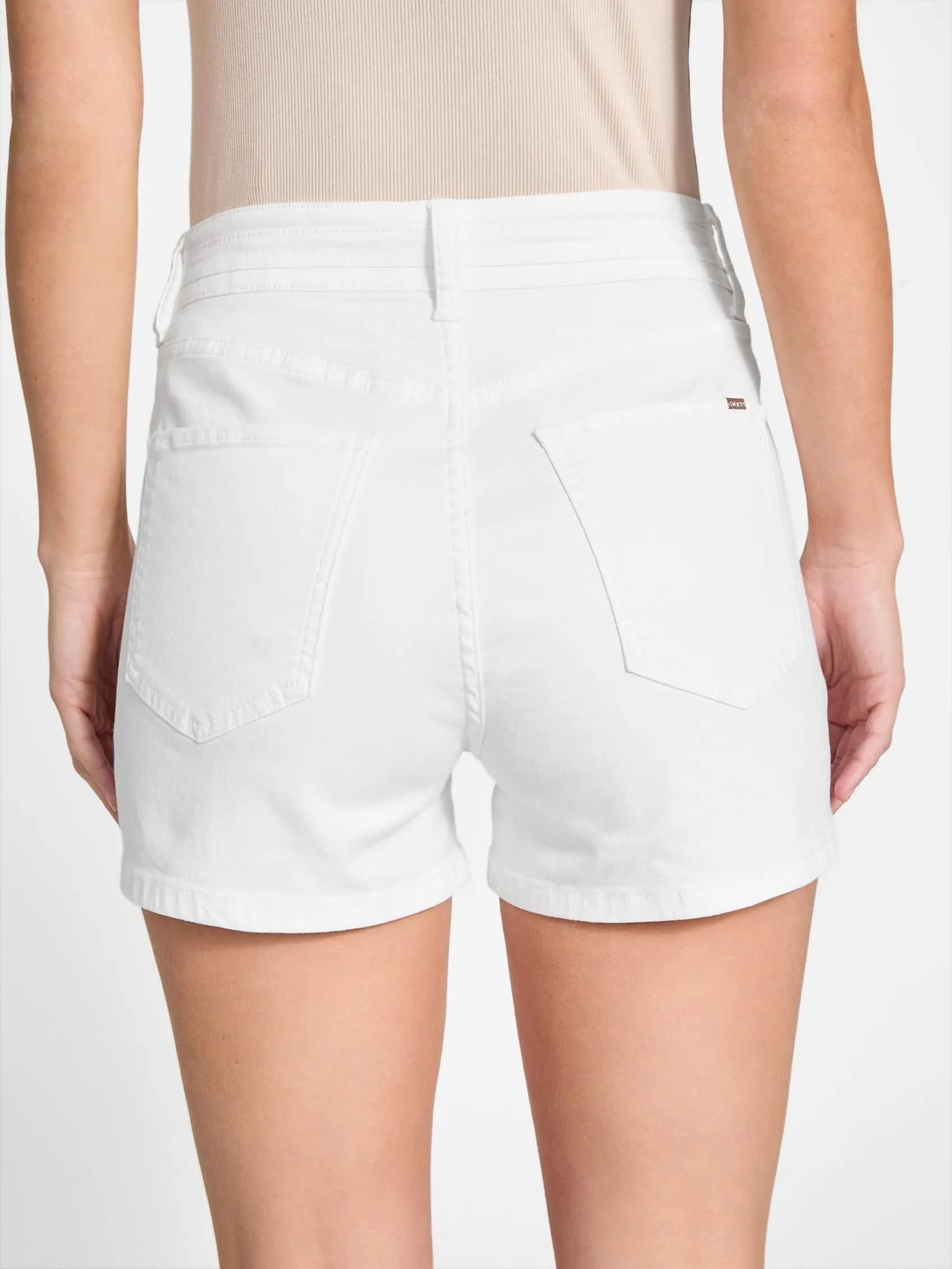 Dahlia High-Rise Denim Shorts