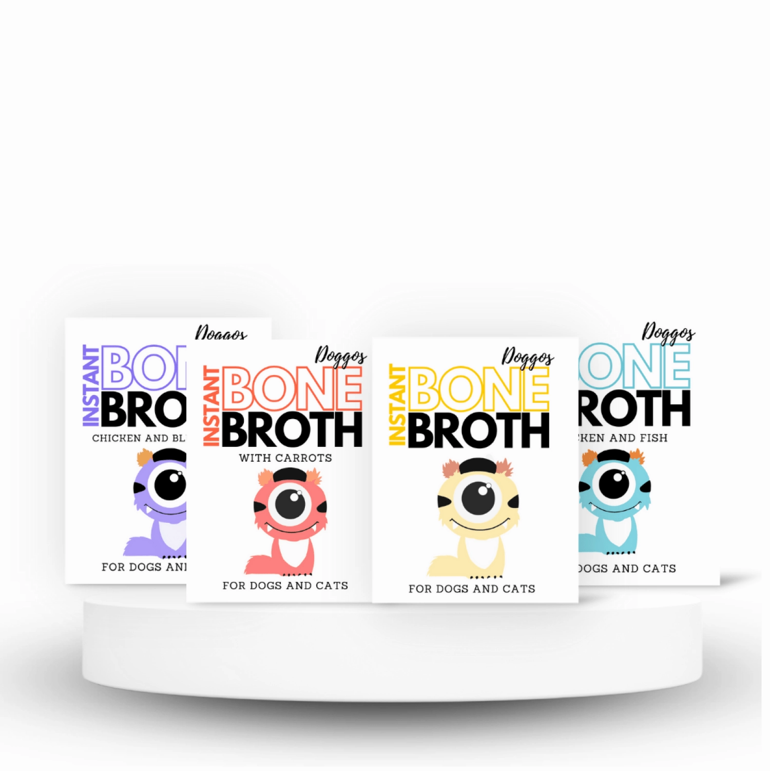 Doggos Bone Broth Every where for Dogs and Cats (4 Flavours)