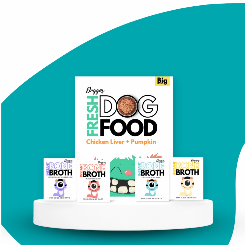 Doggos The Super Monster Club Fresh Food and Bone Broth for Dogs