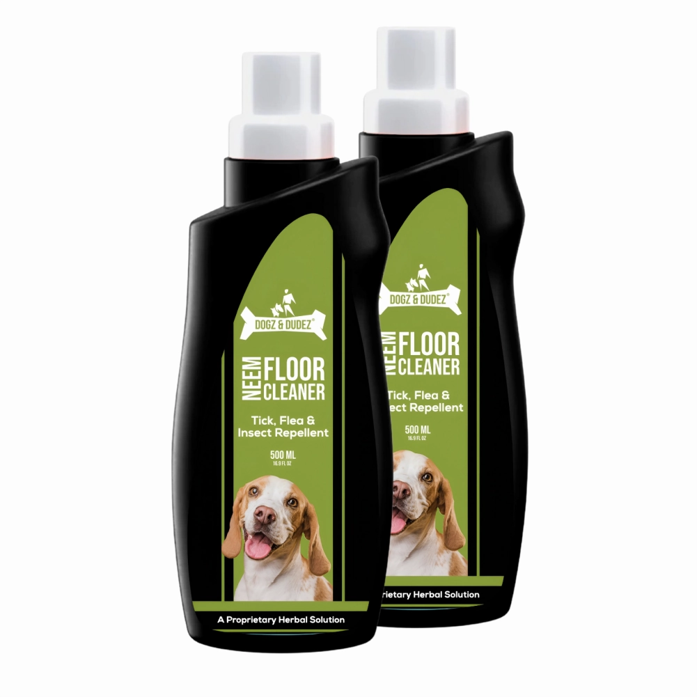 DOGZ & DUDEZ Tick and Flea Repellent Floor Cleaner for Dogs and Cats