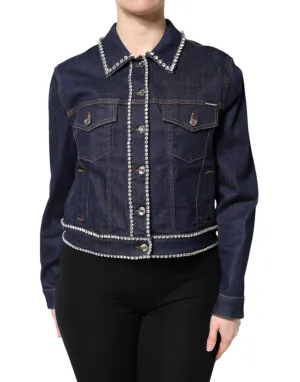 Dolce & Gabbana  Cotton Crystal Embellished Women's Jacket
