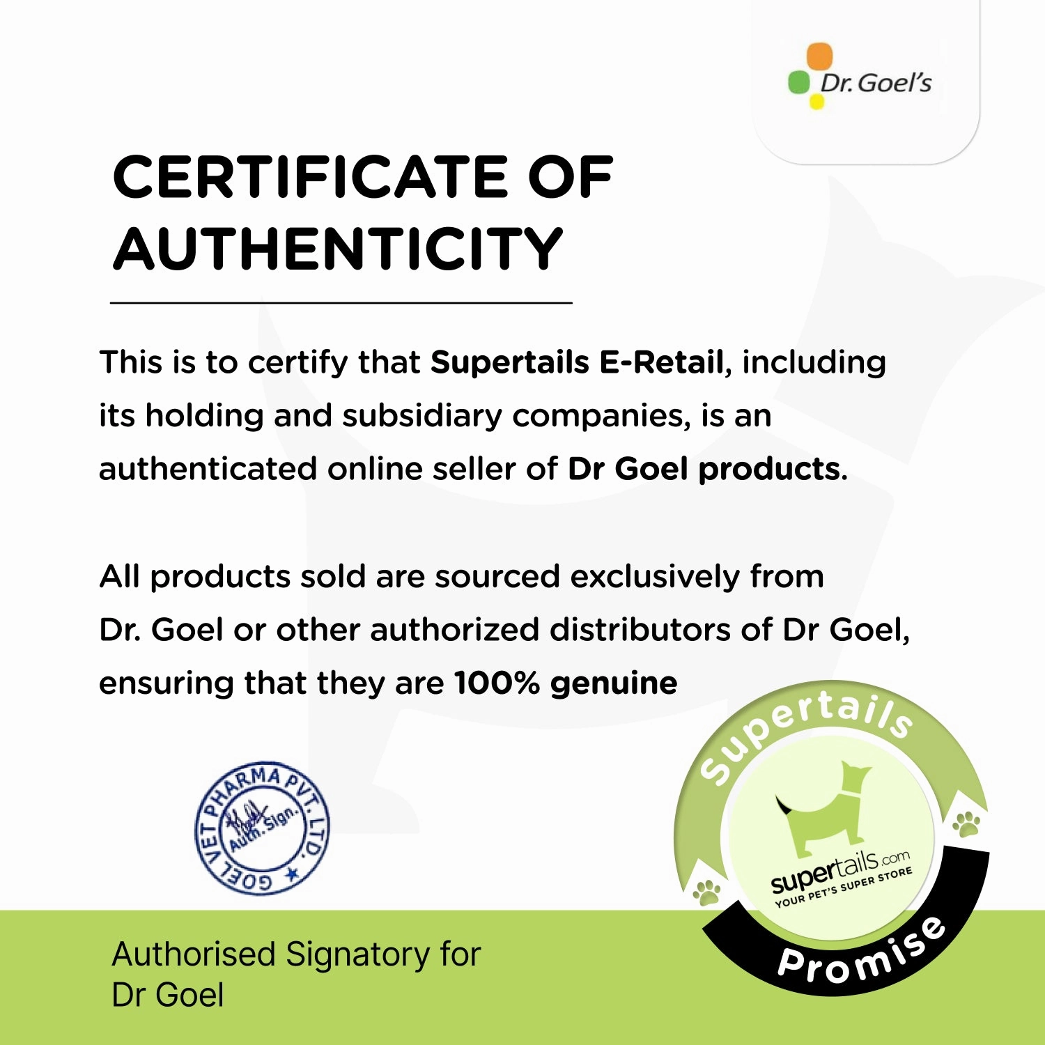 Dr Goel's Me & My Immunity Supplements for Dogs and Cats