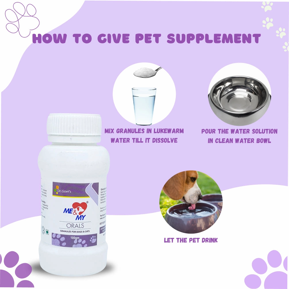 Dr Goel's Me & My Oral Supplements for Dogs and Cats