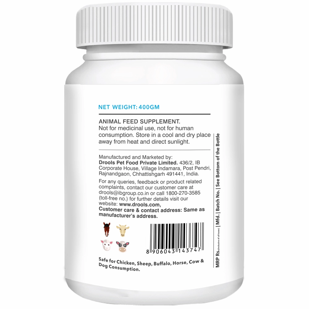 Drools Absolute Vitamin and Absolute Calcium Supplement Tablets for Dogs Combo