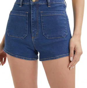 Dusters Short Billie Jeans In Vintage Indigo