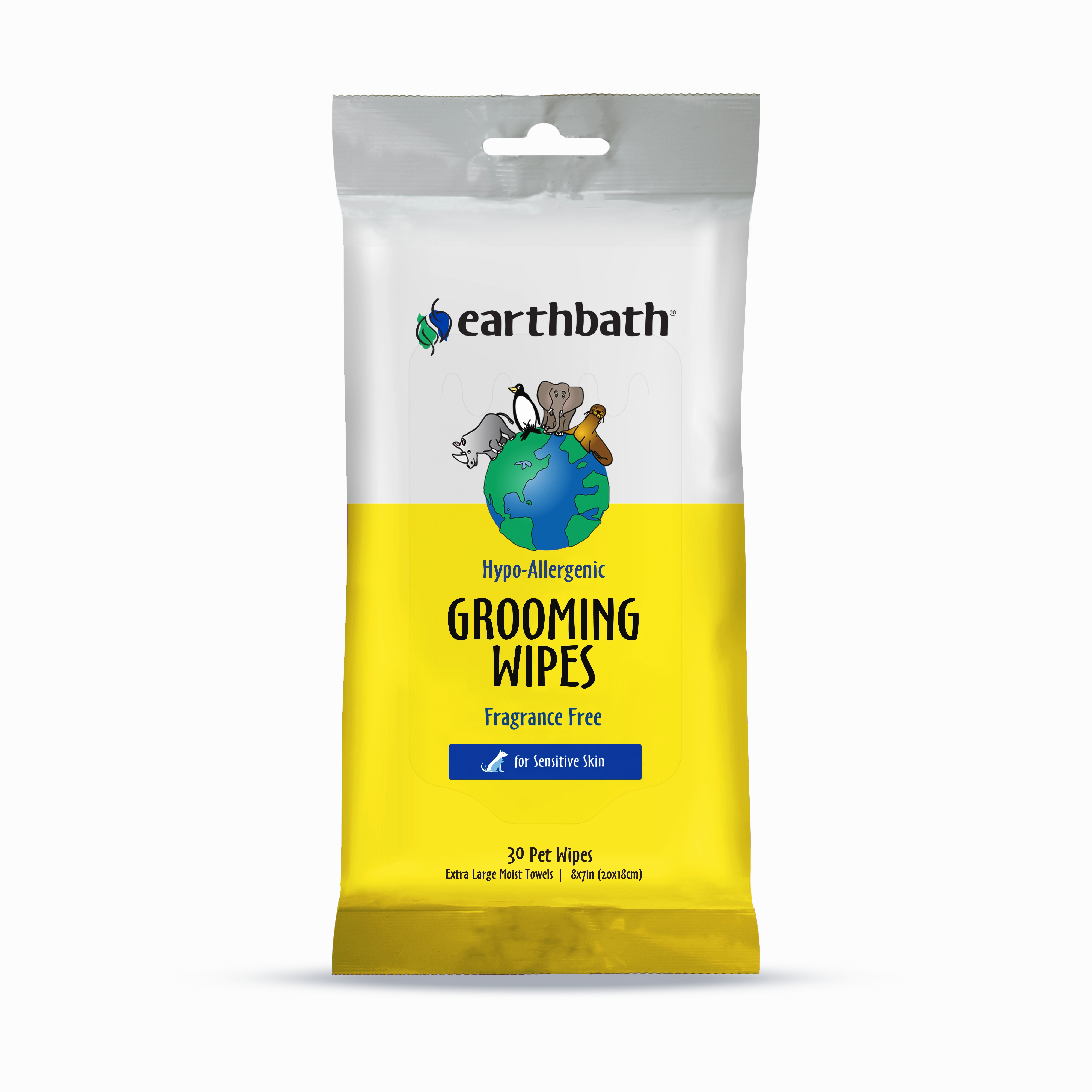 Earthbath Hypo-Allergnic Grooming Wipes