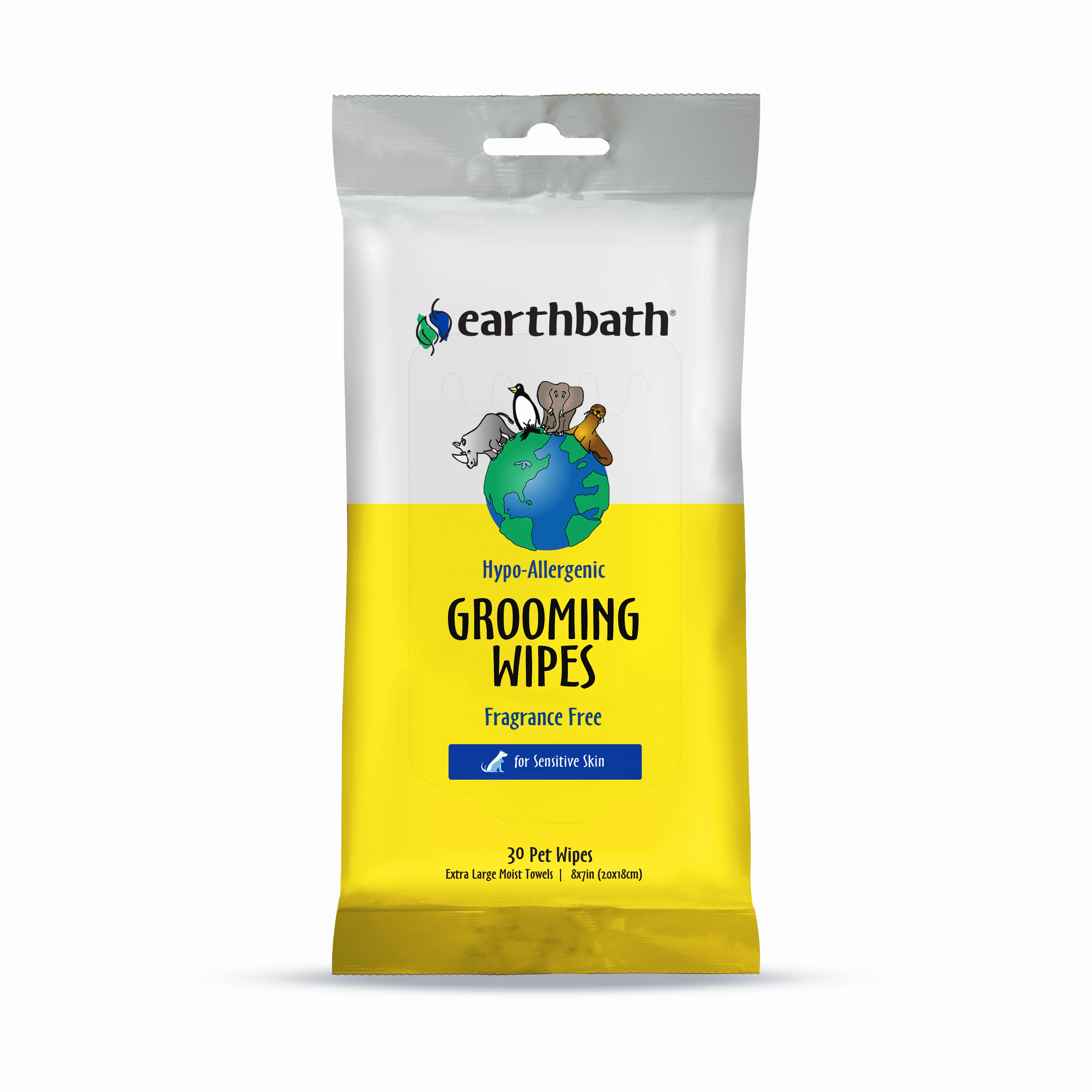 Earthbath Hypo-Allergnic Grooming Wipes