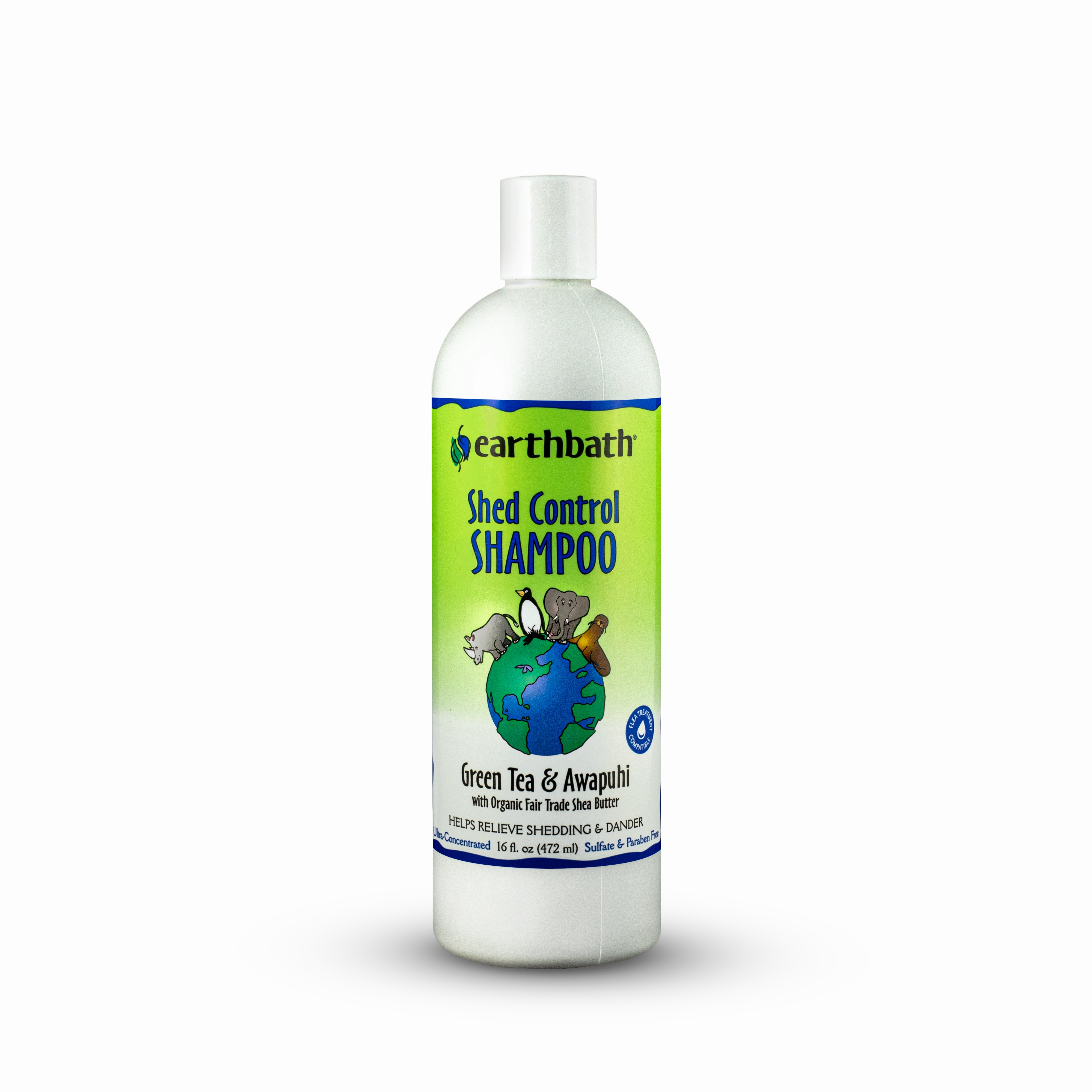 Earthbath Shed Control Shampoo 16 oz