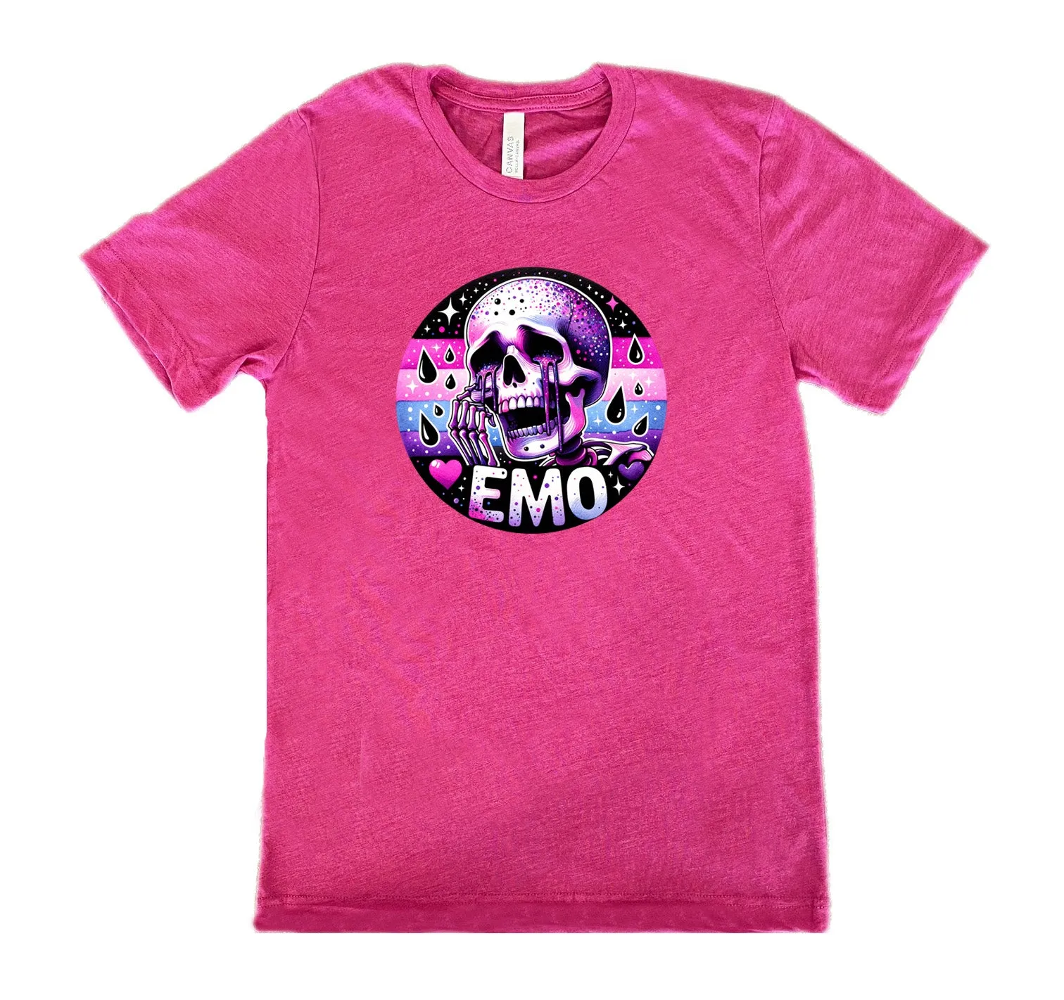 Emo Skull Shirt Unisex