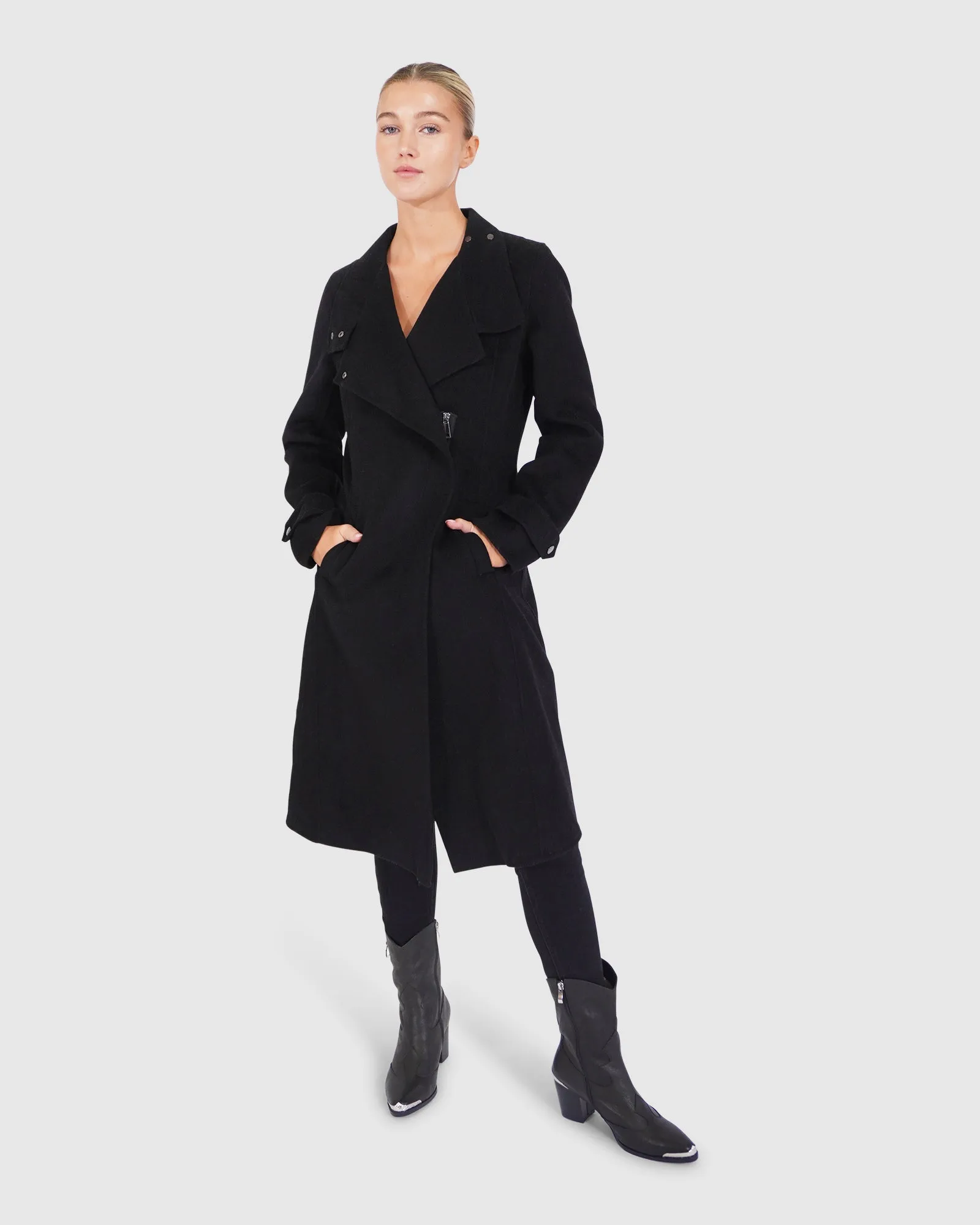 Envy Me Zipped Coat