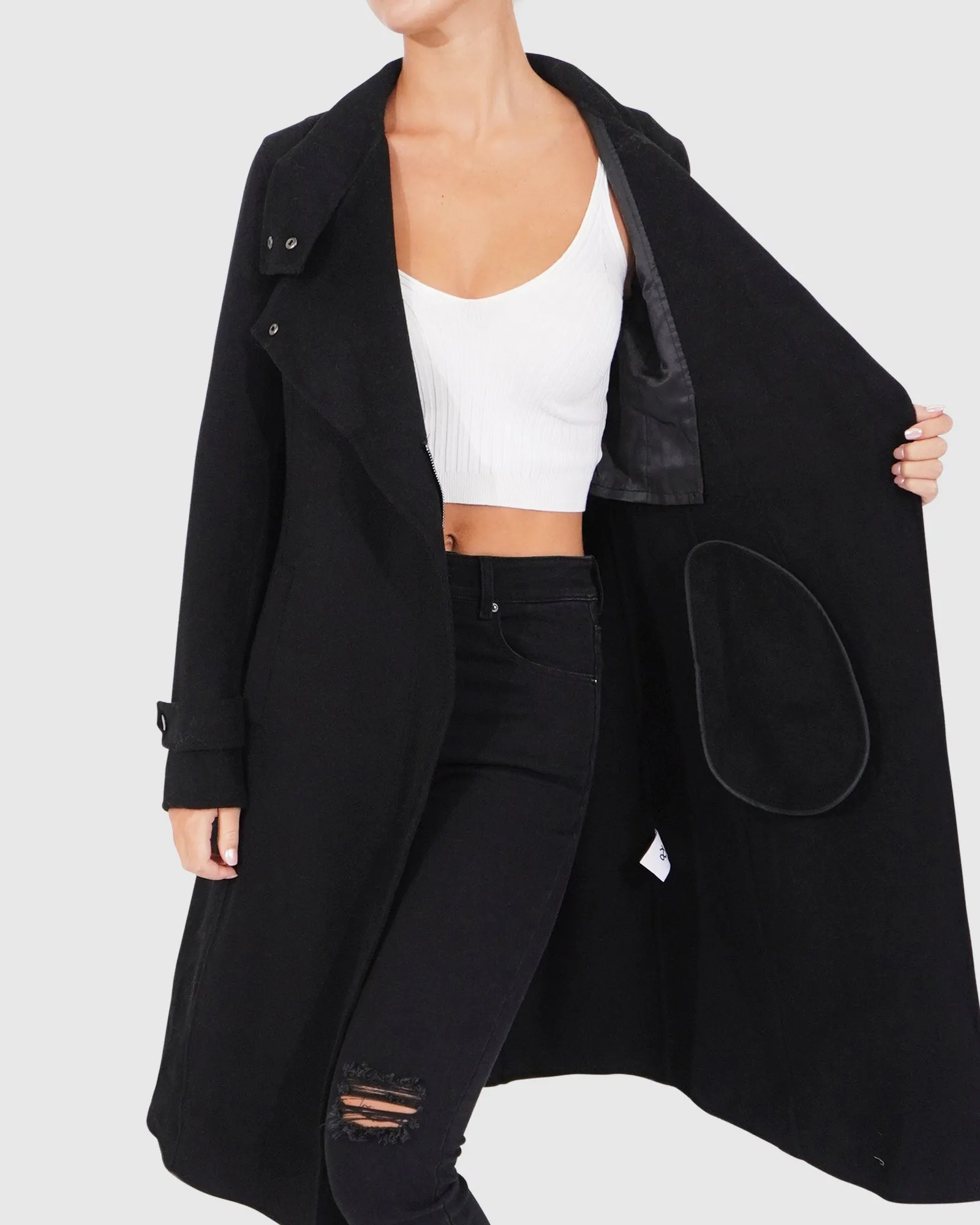 Envy Me Zipped Coat