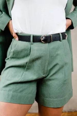 Esme Linen Short In Green