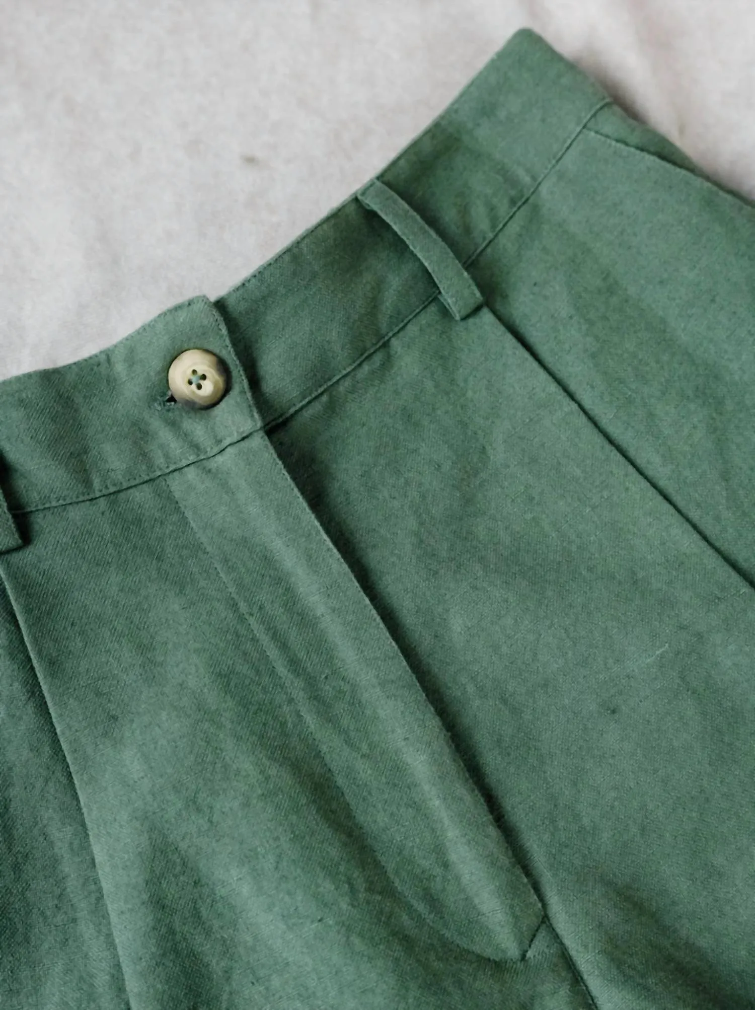 Esme Linen Short In Green