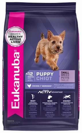 Eukanuba Puppy Small Breed Dry Dog Food, 4.5 lb